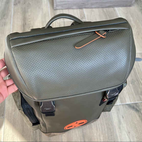 Coach X Michael B. Jordan Ranger Backpack With Signature Canvas Detail - Picture 9 of 12